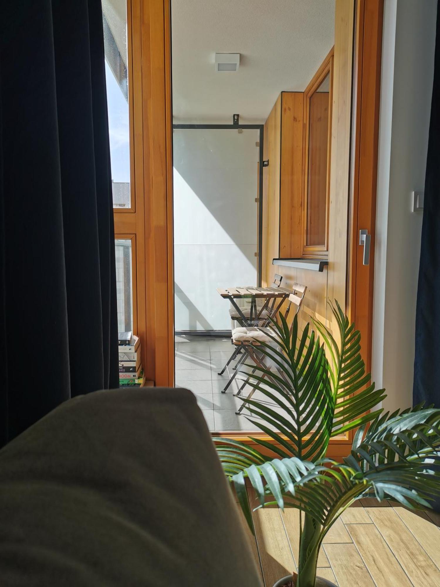 Wola Blue Modern Apartment Warschau Buitenkant foto