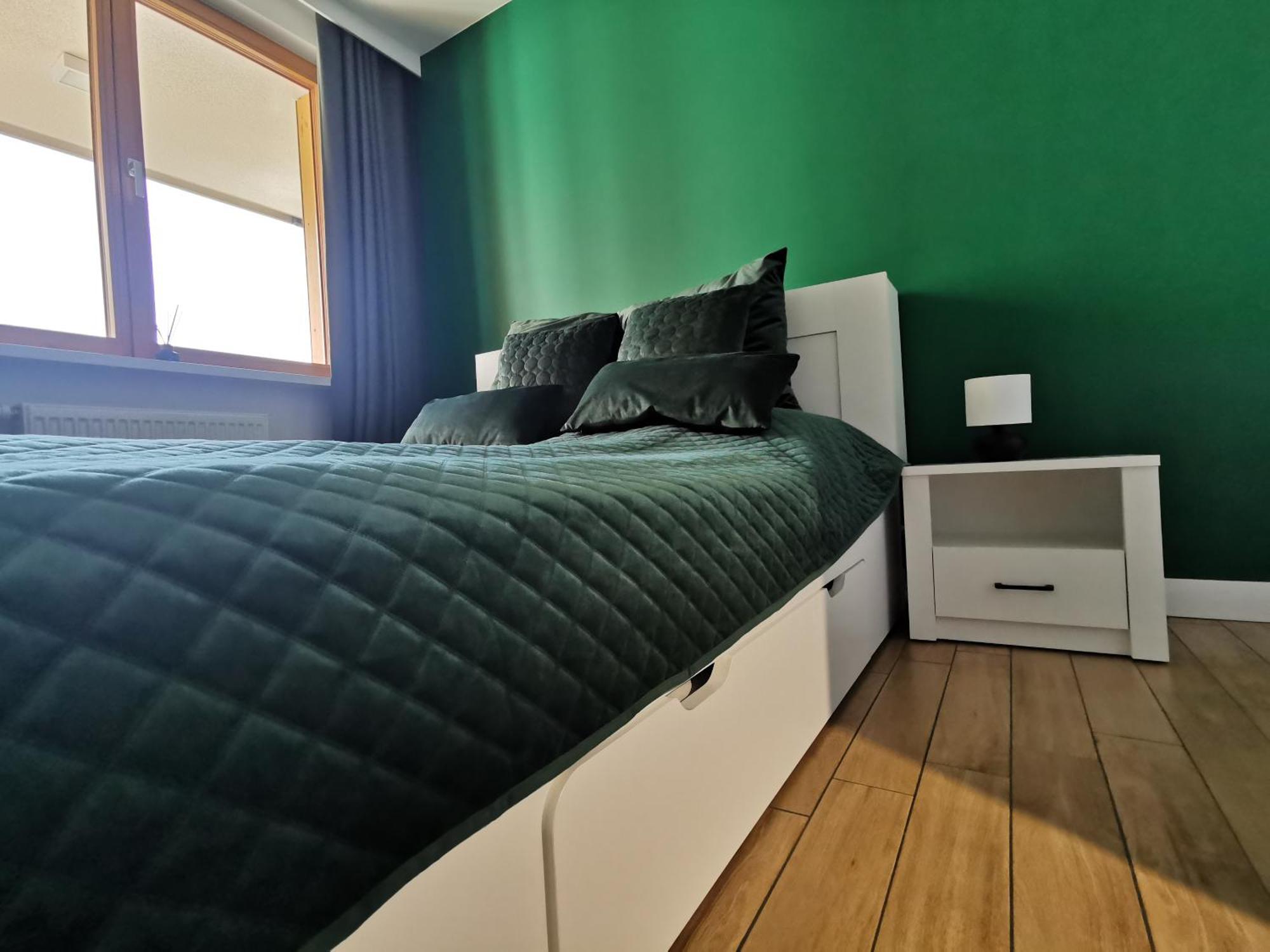 Wola Blue Modern Apartment Warschau Buitenkant foto